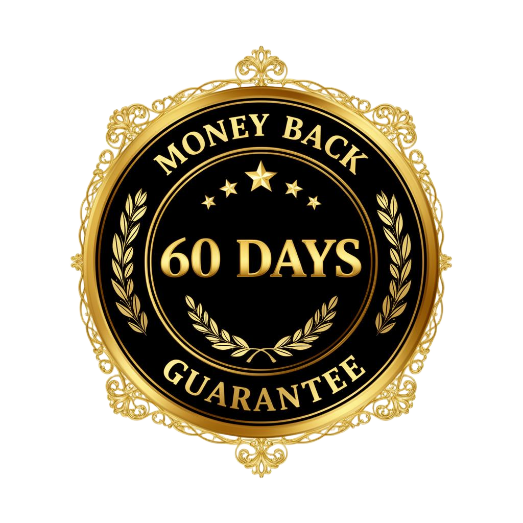 60-day money-back guarantee